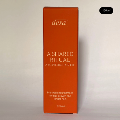 A Shared Ritual Hair Oil
