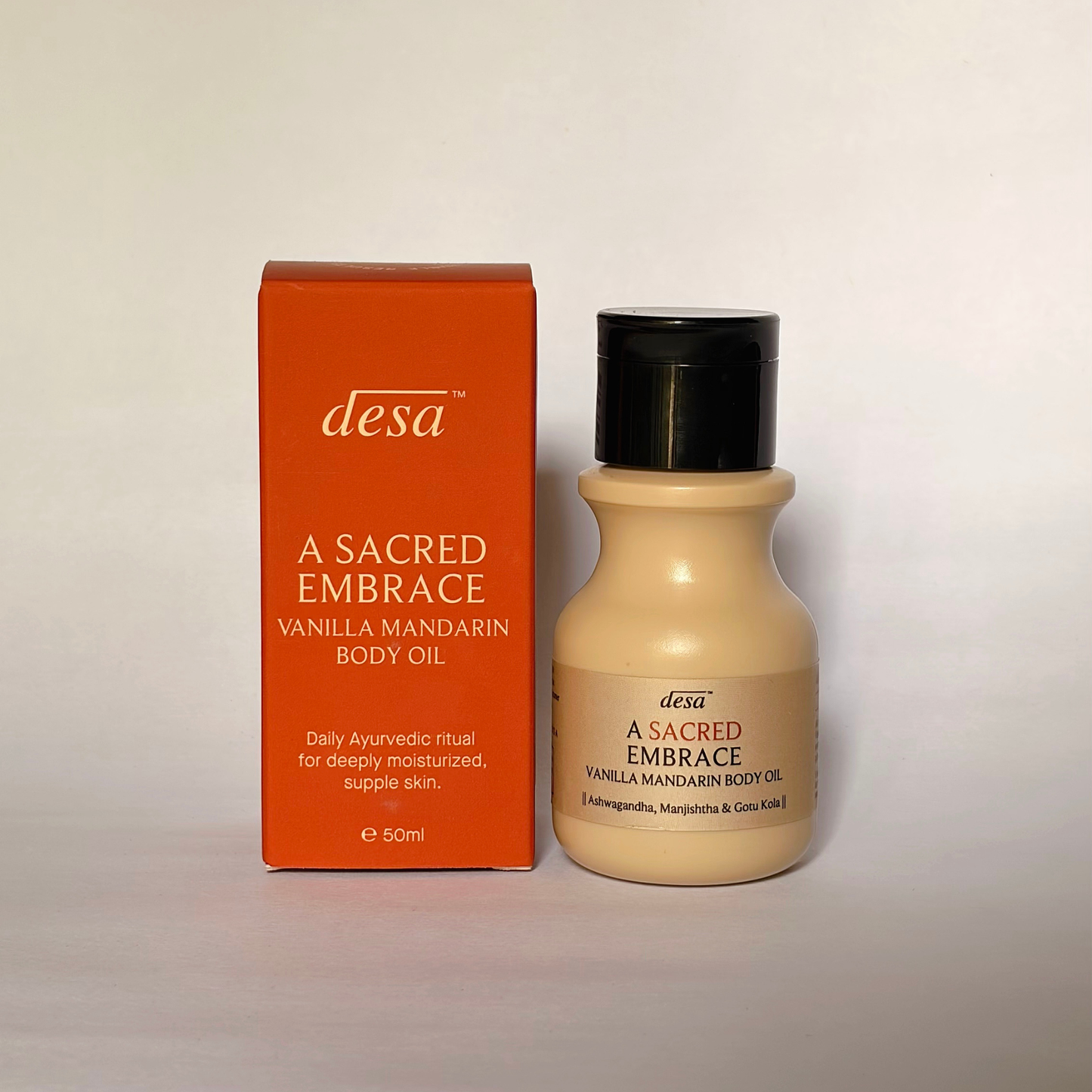 A Sacred Embrace - Vanilla Mandarin Body Oil