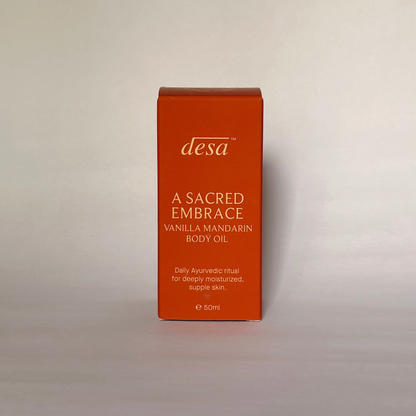 A Sacred Embrace - Vanilla Mandarin Body Oil