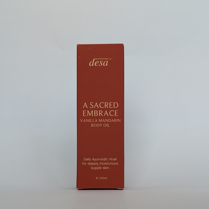 A Sacred Embrace - Vanilla Mandarin Body Oil