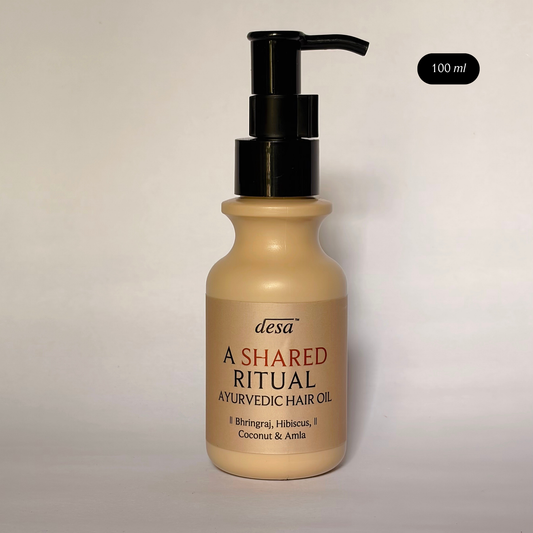 A Shared Ritual Hair Oil