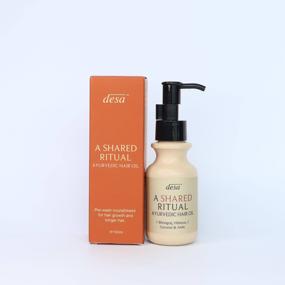 A Shared Ritual Hair Oil