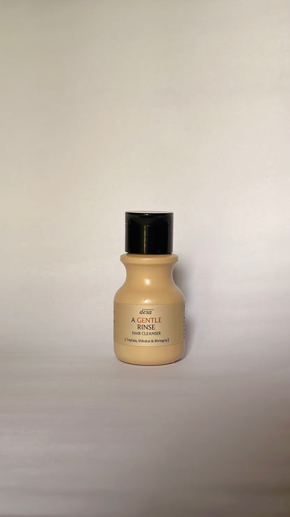 A Gentle Rinse Hair Cleanser