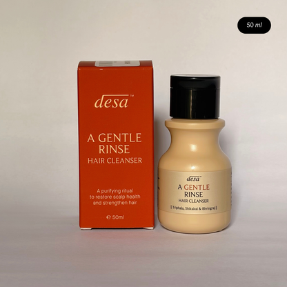 A Gentle Rinse Hair Cleanser