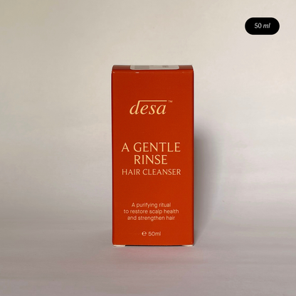 A Gentle Rinse Hair Cleanser