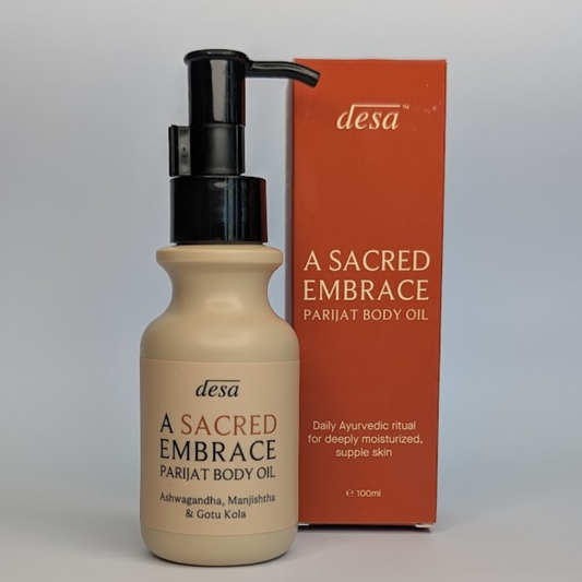 A sacred embrace Body Oil - Parijat