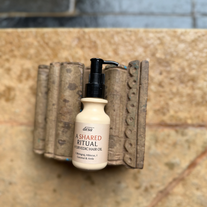 A Shared Ritual Hair Oil