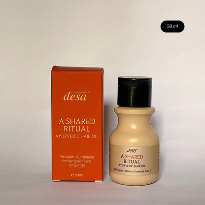 A Shared Ritual Hair Oil