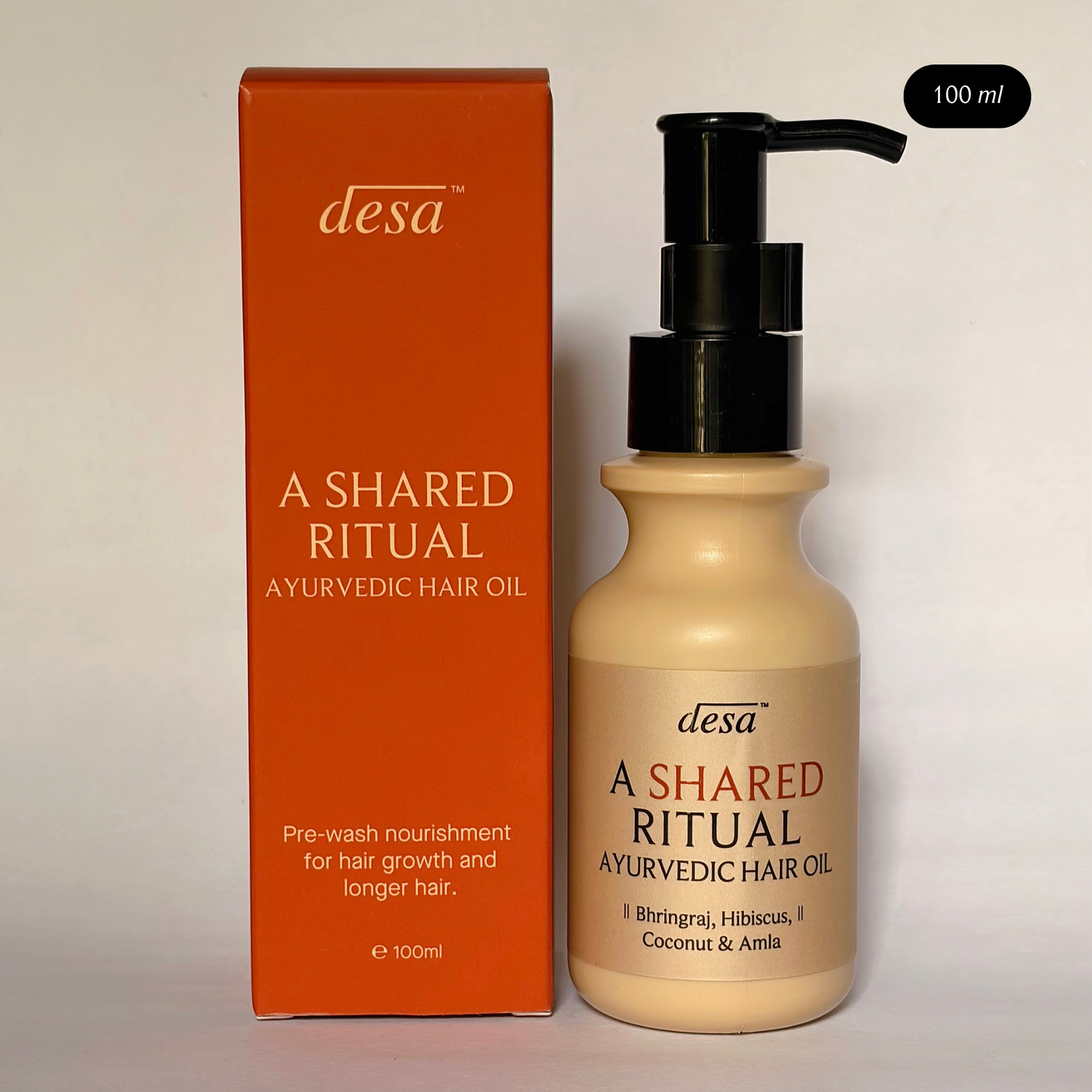 A Shared Ritual Hair Oil