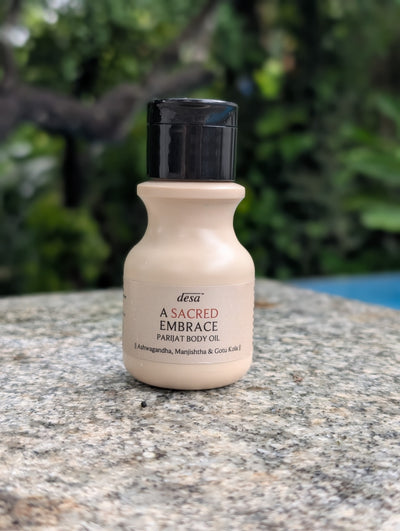A Sacred Embrace Parijat Body Oil
