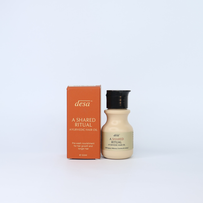 A Shared Ritual Hair Oil
